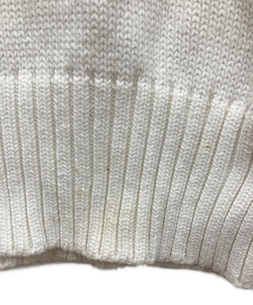 POLO RALPH LAUREN（ポロ・ラルフローレン）POLO RALPH LAUREN (ポロ・ラルフローレン) セーター ホワイト サイズ:Lの古着・服飾アイテム