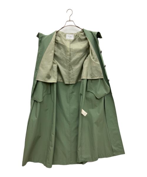 SLOBE IENA（スローブ イエナ）SLOBE IENA (スローブ イエナ) ロングフードコート グリーン サイズ:38の古着・服飾アイテム