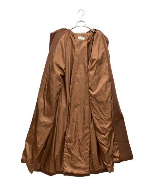 Knuth Marf（クヌースマーフ）Knuth Marf (クヌースマーフ) 切替コート ブラウン サイズ:freeの古着・服飾アイテム