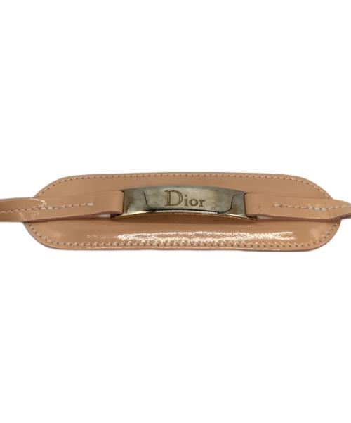 Christian Dior（クリスチャン ディオール）Christian Dior (クリスチャン ディオール) トロッターチェーンショルダーバッグ ピンクの古着・服飾アイテム