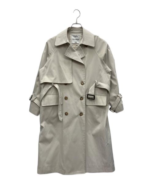 Fano Studios（ファノ ストゥディオズ）Fano Studios (ファノ ストゥディオズ) トレンチコート ベージュ サイズ:XSの古着・服飾アイテム