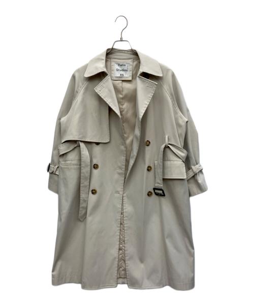 Fano Studios（ファノ ストゥディオズ）Fano Studios (ファノ ストゥディオズ) トレンチコート ベージュ サイズ:XSの古着・服飾アイテム