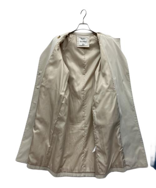Fano Studios（ファノ ストゥディオズ）Fano Studios (ファノ ストゥディオズ) トレンチコート ベージュ サイズ:XSの古着・服飾アイテム