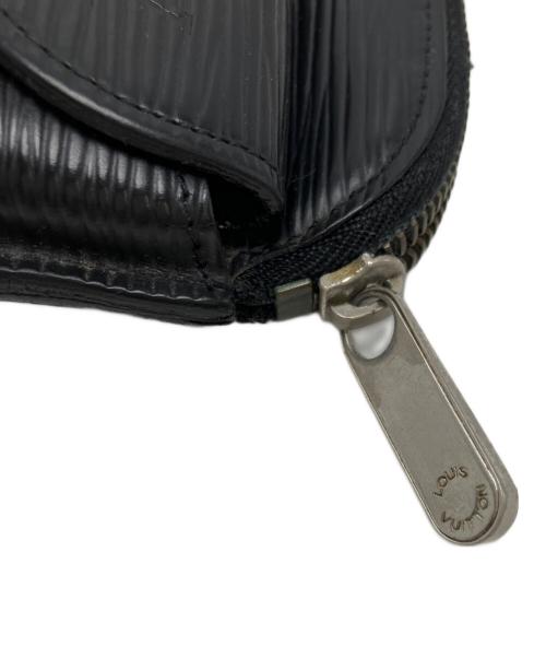 LOUIS VUITTON（ルイ ヴィトン）LOUIS VUITTON (ルイ ヴィトン) ポルトモネ・シリング ブラックの古着・服飾アイテム