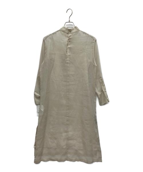 FRAY ID（フレイ アイディー）FRAY ID (フレイ アイディー) 長袖ワンピース ベージュ サイズ:1 未使用品の古着・服飾アイテム