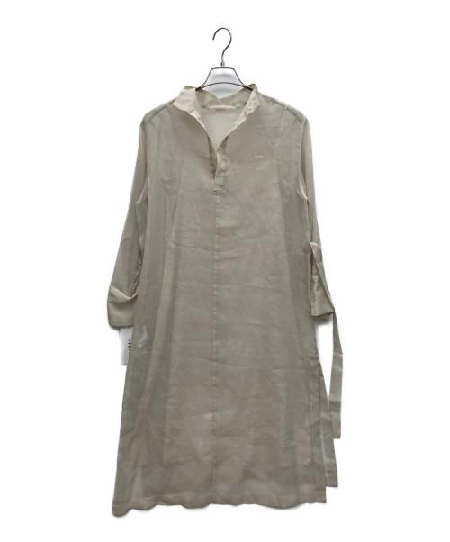 FRAY ID（フレイ アイディー）FRAY ID (フレイ アイディー) 長袖ワンピース ベージュ サイズ:1 未使用品の古着・服飾アイテム