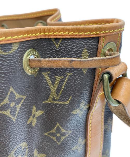 LOUIS VUITTON（ルイ ヴィトン）LOUIS VUITTON (ルイ ヴィトン) モノグラム プチノエ ブラウンの古着・服飾アイテム