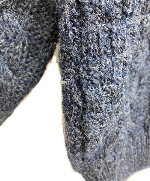 ARAN CRAFTS（アランクラフト）ARAN CRAFTS (アランクラフト) 厚手ニット ネイビー サイズ:Lの古着・服飾アイテム