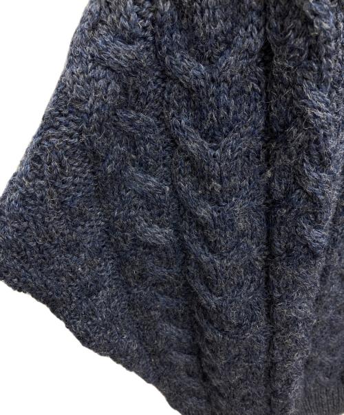 ARAN CRAFTS（アランクラフト）ARAN CRAFTS (アランクラフト) 厚手ニット ネイビー サイズ:Lの古着・服飾アイテム