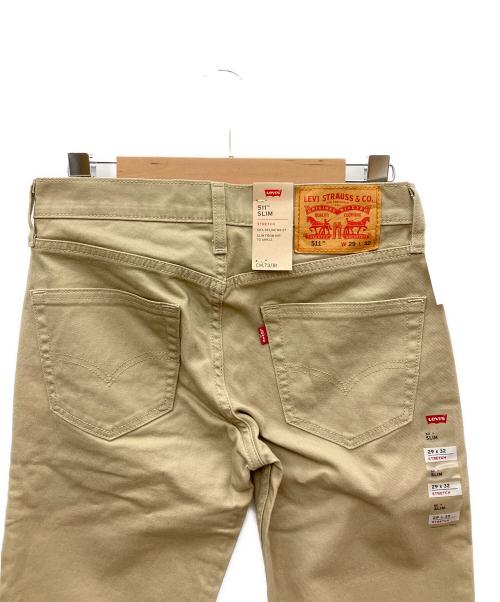 LEVI'S（リーバイス）LEVI'S (リーバイス) 511SLIM ベージュ サイズ:SIZE 73.5cm (W29) 未使用品の古着・服飾アイテム