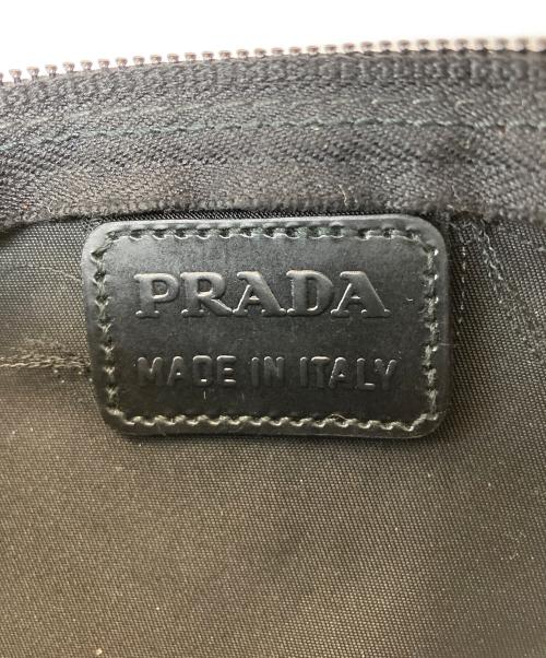 PRADA（プラダ）PRADA (プラダ) ナイロンポーチ ブラックの古着・服飾アイテム
