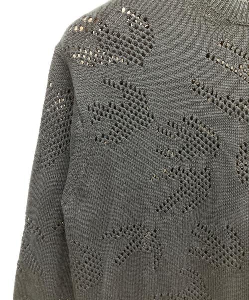 MCQ（マックキュー）MCQ (マックキュー) 薄手ニット ブラック サイズ:XSの古着・服飾アイテム