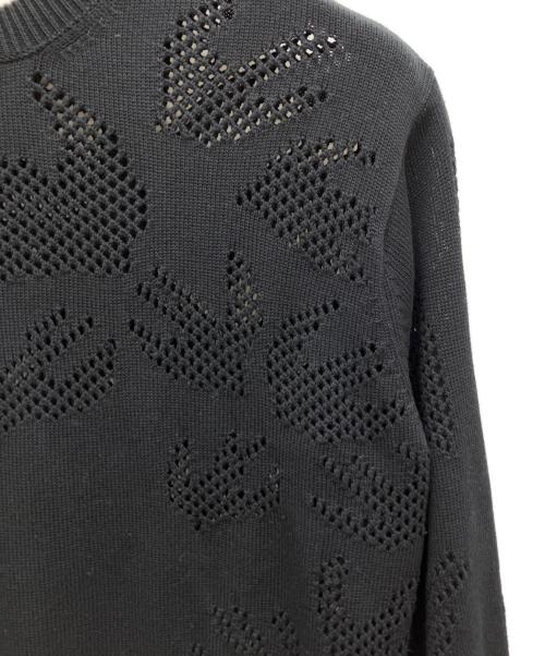 MCQ（マックキュー）MCQ (マックキュー) 薄手ニット ブラック サイズ:XSの古着・服飾アイテム