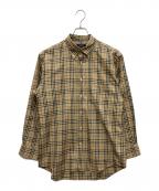 BURBERRY LONDONバーバリーロンドン）の古着「長袖シャツ」｜ブラウン