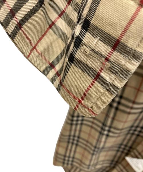 BURBERRY LONDON（バーバリーロンドン）BURBERRY LONDON (バーバリーロンドン) 長袖シャツ ブラウン サイズ:Lの古着・服飾アイテム
