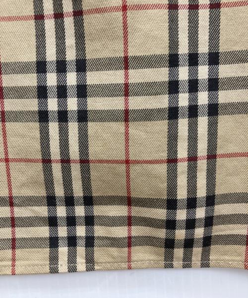 BURBERRY LONDON（バーバリーロンドン）BURBERRY LONDON (バーバリーロンドン) 長袖シャツ ブラウン サイズ:Lの古着・服飾アイテム