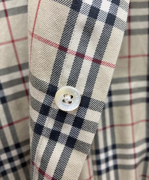 BURBERRY LONDON（バーバリーロンドン）BURBERRY LONDON (バーバリーロンドン) 長袖シャツ ブラウン サイズ:Lの古着・服飾アイテム