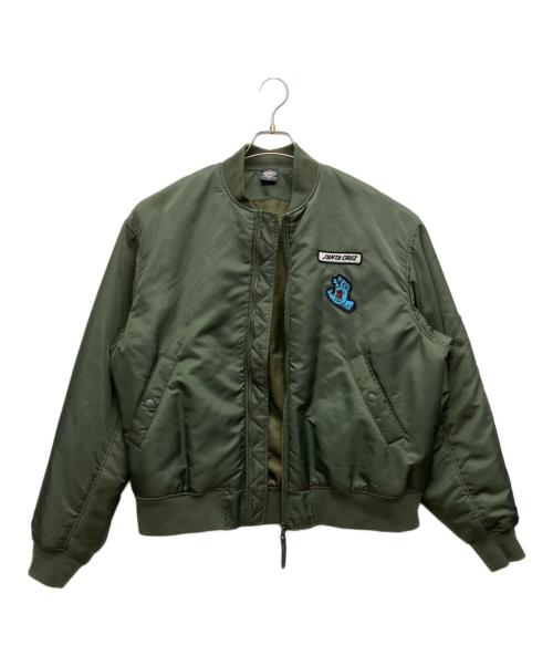 SANTA CRUZ（サンタクルーズ）SANTA CRUZ (サンタクルーズ) ブルゾン オリーブ サイズ:Mの古着・服飾アイテム