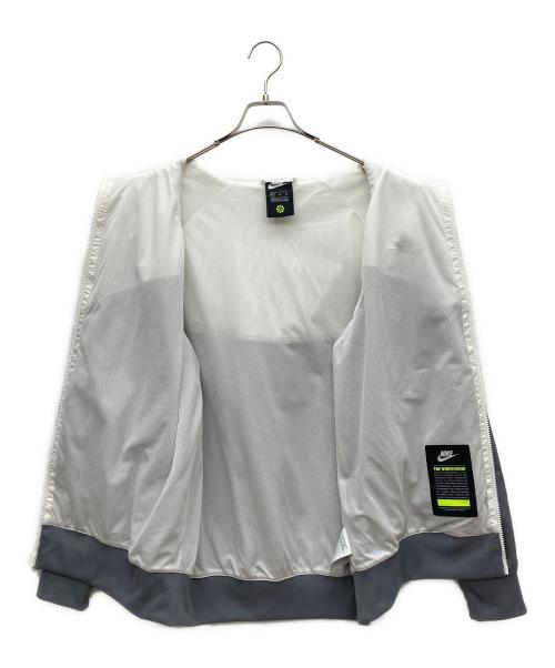 NIKE（ナイキ）NIKE (ナイキ) ナイロンジャケット ホワイト×グレー サイズ:XLの古着・服飾アイテム