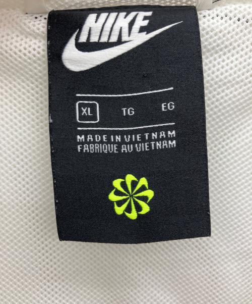 NIKE（ナイキ）NIKE (ナイキ) ナイロンジャケット ホワイト×グレー サイズ:XLの古着・服飾アイテム
