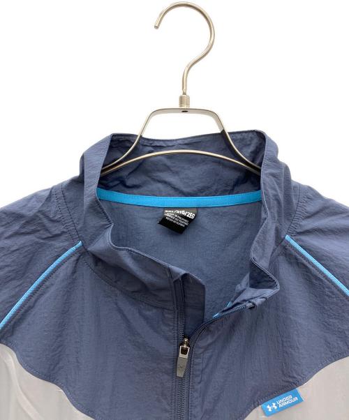UNDER ARMOUR（アンダーアーマー）UNDER ARMOUR (アンダーアーマー) ナイロンジャケット ネイビー サイズ:2XLの古着・服飾アイテム