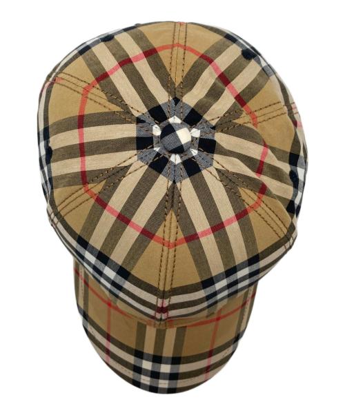 BURBERRY LONDON（バーバリーロンドン）BURBERRY LONDON (バーバリーロンドン) ヴィンテージチェック ベースボールキャップ ブラウンの古着・服飾アイテム