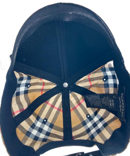BURBERRY LONDON（バーバリーロンドン）BURBERRY LONDON (バーバリーロンドン) ヴィンテージチェック ベースボールキャップ ブラウンの古着・服飾アイテム