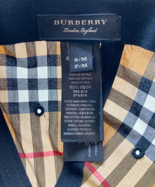 BURBERRY LONDON（バーバリーロンドン）BURBERRY LONDON (バーバリーロンドン) ヴィンテージチェック ベースボールキャップ ブラウンの古着・服飾アイテム