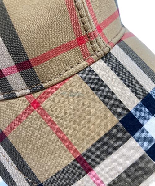 BURBERRY LONDON（バーバリーロンドン）BURBERRY LONDON (バーバリーロンドン) ヴィンテージチェック ベースボールキャップ ブラウンの古着・服飾アイテム
