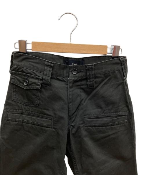 tricot COMME des GARCONS（トリココムデギャルソン）tricot COMME des GARCONS (トリココムデギャルソン) ワークパンツ ブラック サイズ:SIZE Sの古着・服飾アイテム