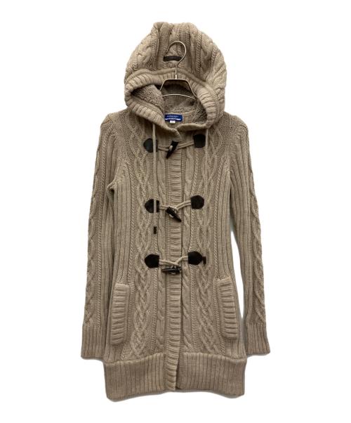 BURBERRY BLUE LABEL（バーバリー ブルー レーベル）BURBERRY BLUE LABEL (バーバリー ブルー レーベル) ニットカーディガン グレー サイズ:38の古着・服飾アイテム