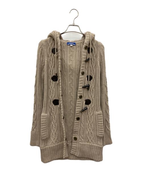 BURBERRY BLUE LABEL（バーバリー ブルー レーベル）BURBERRY BLUE LABEL (バーバリー ブルー レーベル) ニットカーディガン グレー サイズ:38の古着・服飾アイテム