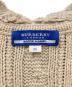 中古・古着 BURBERRY BLUE LABEL (バーバリー ブルー レーベル) ニットカーディガン グレー サイズ:38：5000円