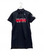 PEARLY GATESパーリーゲイツ）の古着「ゴルフウェア(トップス)」｜ブラック