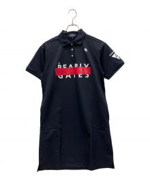 PEARLY GATES（パーリーゲイツ）の古着「ゴルフウェア(トップス)」｜ブラック
