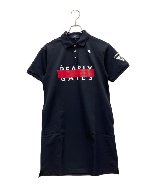 PEARLY GATES（パーリーゲイツ）PEARLY GATES (パーリーゲイツ) ゴルフウェア(トップス) ブラック サイズ:1の古着・服飾アイテム