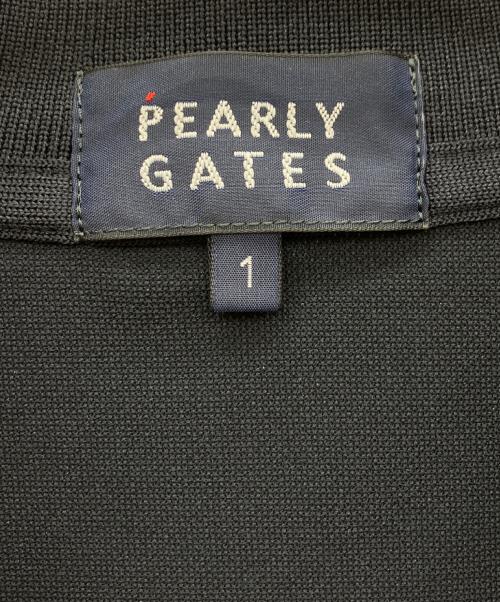 PEARLY GATES（パーリーゲイツ）PEARLY GATES (パーリーゲイツ) ゴルフウェア(トップス) ブラック サイズ:1の古着・服飾アイテム