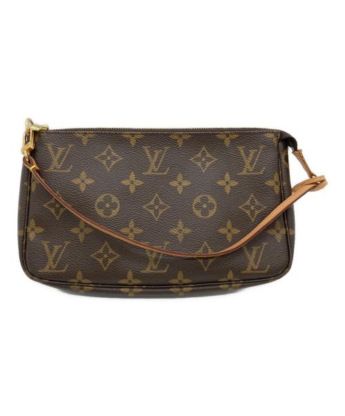 LOUIS VUITTON（ルイ ヴィトン）LOUIS VUITTON (ルイ ヴィトン) モノグラム ポシェット・アクセソワール ブラウンの古着・服飾アイテム