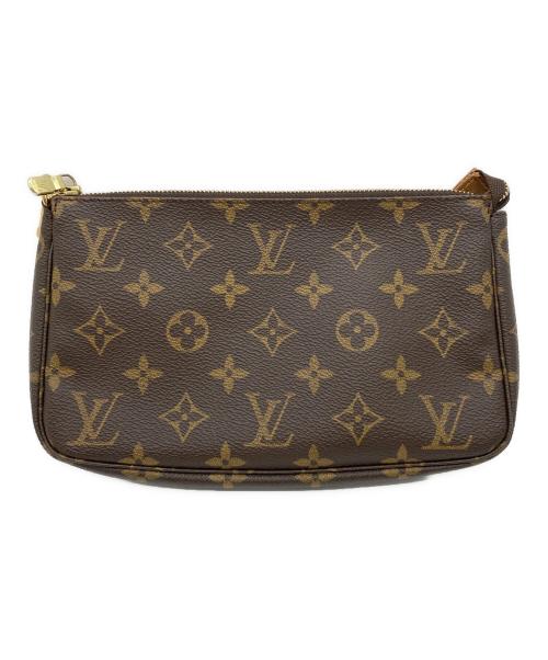 LOUIS VUITTON（ルイ ヴィトン）LOUIS VUITTON (ルイ ヴィトン) モノグラム ポシェット・アクセソワール ブラウンの古着・服飾アイテム