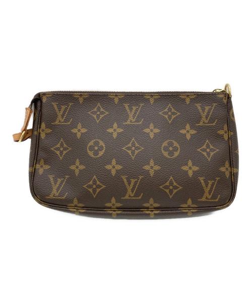 LOUIS VUITTON（ルイ ヴィトン）LOUIS VUITTON (ルイ ヴィトン) モノグラム ポシェット・アクセソワール ブラウンの古着・服飾アイテム