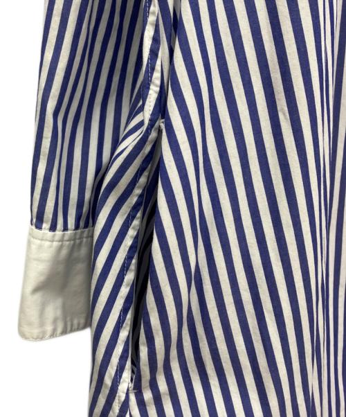 JOURNAL STANDARD relume（ジャーナルスタンダード レリューム）JOURNAL STANDARD relume (ジャーナルスタンダード レリューム) 長袖ワンピース ブルー×ホワイト サイズ:SIZE Fの古着・服飾アイテム