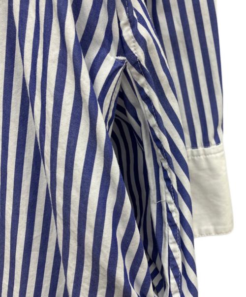 JOURNAL STANDARD relume（ジャーナルスタンダード レリューム）JOURNAL STANDARD relume (ジャーナルスタンダード レリューム) 長袖ワンピース ブルー×ホワイト サイズ:SIZE Fの古着・服飾アイテム