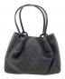GUCCI (グッチ) GGキャンバスハンドバッグ ブラウン：25000円