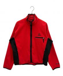 NIKE ACG（ナイキエーシージー）の古着「フリースジャケット」｜レッド×ブラック