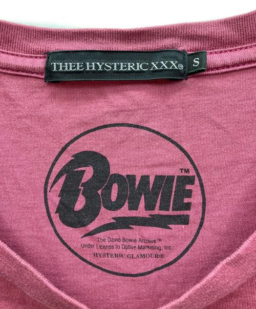 Thee Hysteric XXX（ジィ ヒステリックトリプルエックス）Thee Hysteric XXX (ジィ ヒステリックトリプルエックス) 半袖Tシャツ ピンク サイズ:Sの古着・服飾アイテム