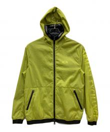 ARMANI EXCHANGE（アルマーニ エクスチェンジ）の古着「ナイロンジャケット」｜グリーン