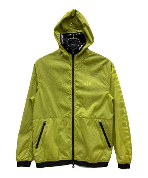 ARMANI EXCHANGE（アルマーニ エクスチェンジ）ARMANI EXCHANGE (アルマーニ エクスチェンジ) ナイロンジャケット グリーン サイズ:Lの古着・服飾アイテム