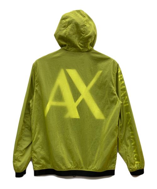 ARMANI EXCHANGE（アルマーニ エクスチェンジ）ARMANI EXCHANGE (アルマーニ エクスチェンジ) ナイロンジャケット グリーン サイズ:Lの古着・服飾アイテム