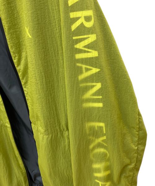 ARMANI EXCHANGE（アルマーニ エクスチェンジ）ARMANI EXCHANGE (アルマーニ エクスチェンジ) ナイロンジャケット グリーン サイズ:Lの古着・服飾アイテム