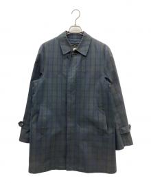BEAMS（ビームス）の古着「ステンカラーコート」｜ネイビー